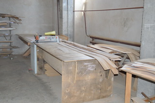 Шпонирование деревянных панелей
